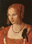 Albrecht Durer Portrait of a Young Venetian Lady oil painting